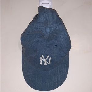 Denim Yankees cap